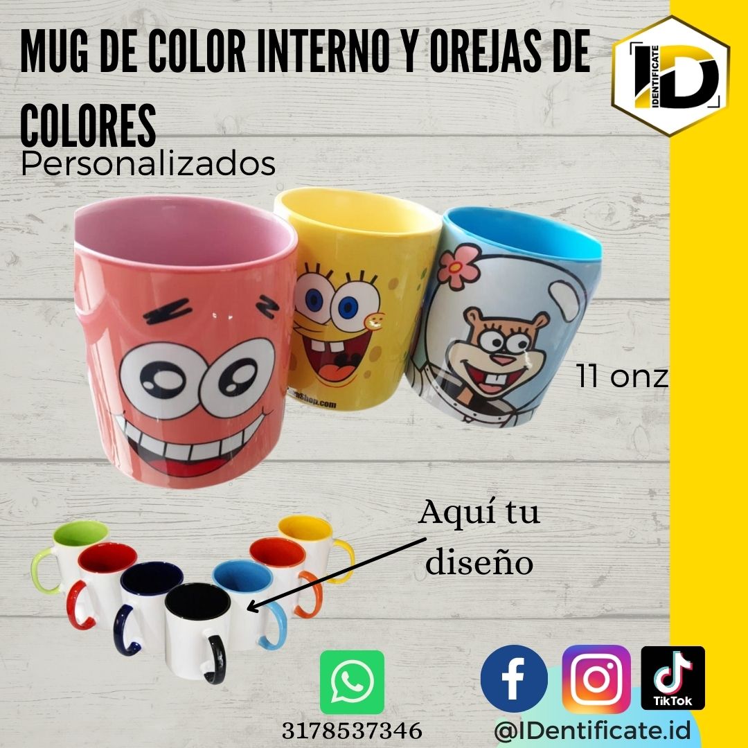 MUG DE COLOR INTERNO