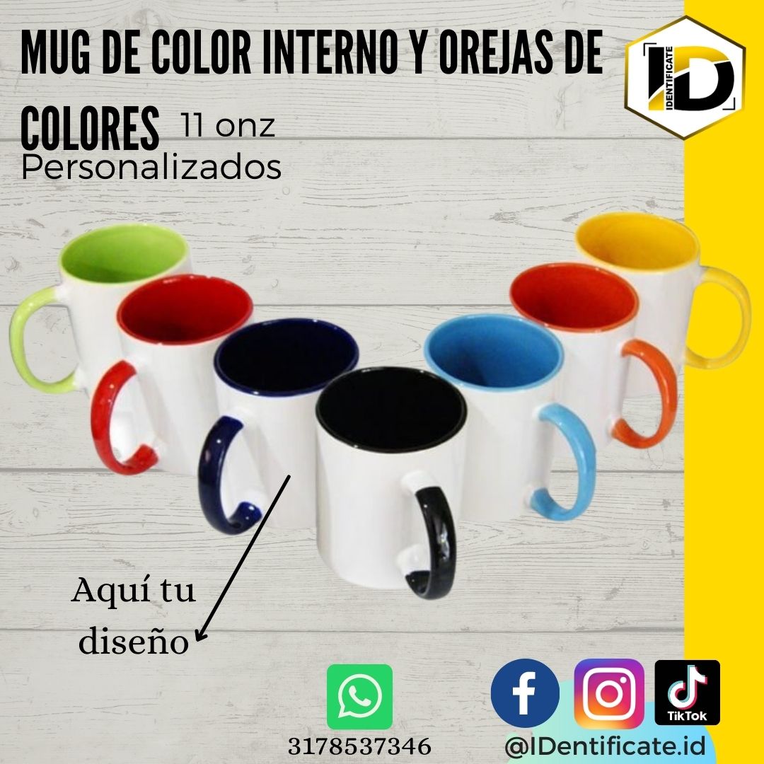 MUG DE COLOR INTERNO