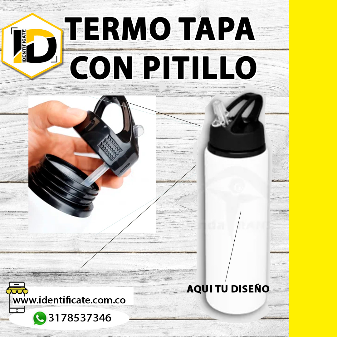 TERMO TAPA CON PITILLO