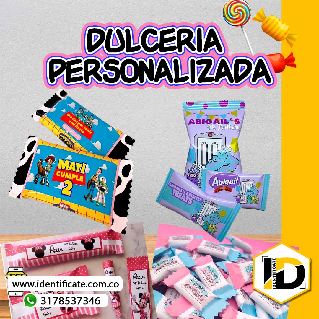 DULCERIA PERSONALIZADA