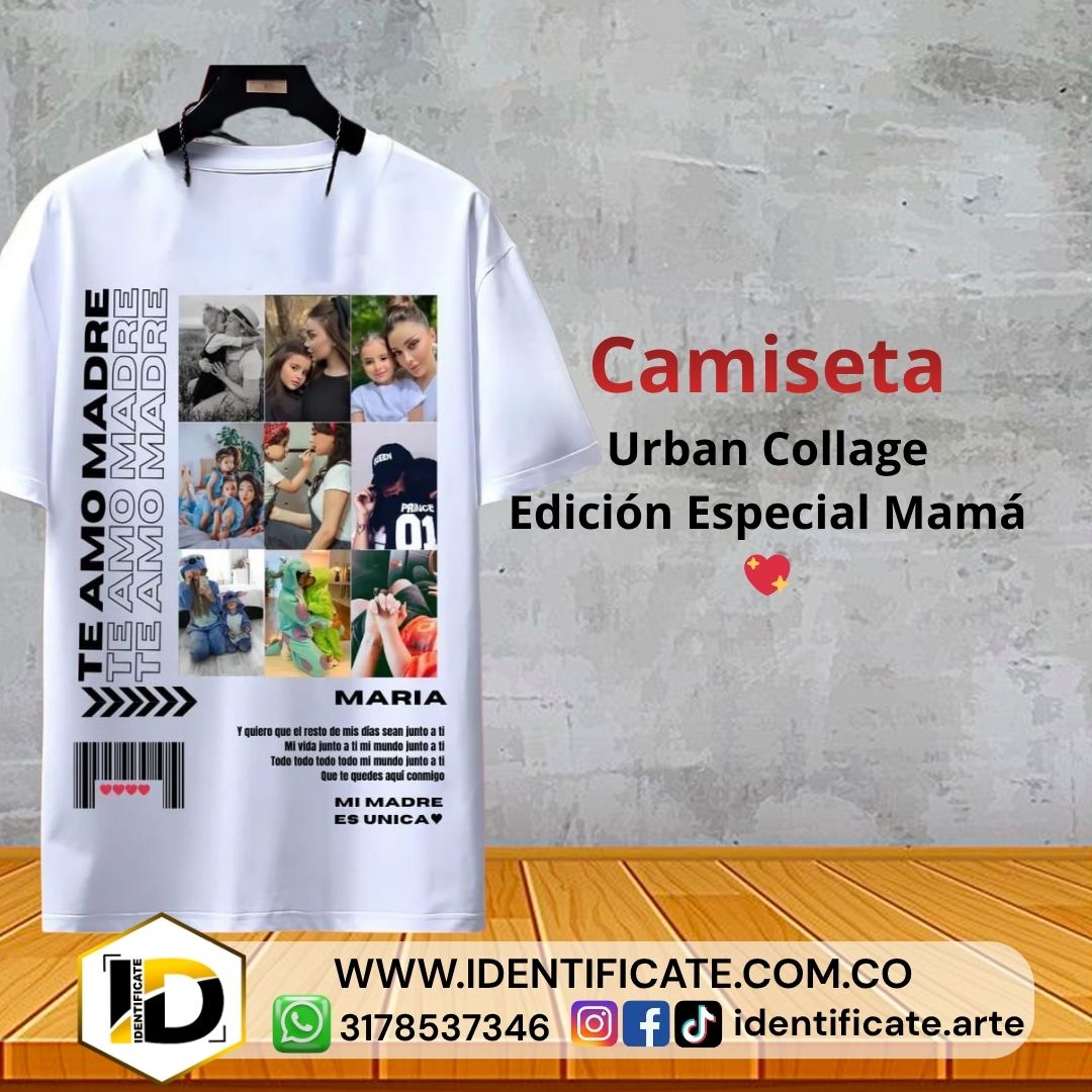 Camiseta Urban Collage 